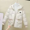 Designer Women's Winter Jacket Jacket High Stree Women's Original Full P Letter Windproof Jacket Long Sleeve Jacket Warm Parka Cotton Jacket