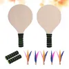 Tennisracketar 1 Set Kids Badminton Paddle Beach Toy Racket Racquetball 230413