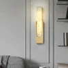 مصباح الجدار الحديث غرفة نوم الشمال راتنج بجانب السرير الفاخر LED SCONCE LIGH