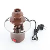 Andere Keuken Eetbar Drie Lagen Mini Chocoladefontein Fondue Creatieve Chocoladesmelt Met Verwarming Machine DIY Waterval Pot Smelten fuente de 231114