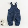 Overalls Comfortable Baby Overalls Breathable Boys Trousers Casual Style Kids Suspender Pants Autumn Overalls Children Rompers 230414