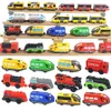 ElectricRC Gleis, Zuggleis, Holzzug, Spielzeug, Magnetset, Elektroauto, Lokomotive, Druckguss, Schlitz, passend für alle Holzmarken, Biro-Eisenbahngleise für Kinder 231114