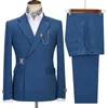 Costumes pour hommes un Costume Blazer blanc pour l'été 2023 métallisé QQ robes De bal pour hommes Costume Homme Trajes hommes De Hombre