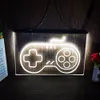 Gamepad Shape LED Neon Sign Home Decor Capodanno parete Matrimonio camera da letto 3D Night Light
