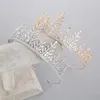 Pinces à cheveux MYFEIVO bandeau complet Zircon diadèmes de mariée couleur or argent allonger la couronne de mariage femme bijoux accessoires HQ0870