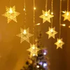 سلاسل 3.5 0.7M Snowflake Icicle Lights Starta