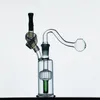 Tuyaux ACOOK Mini Dab Rigs Downstem perc Narguilés Petit Bong Verre épais Plates-formes pétrolières Bongs à eau Pipe à fumer