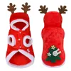 Vêtements de chien Petits chiens Santa Costume Vêtements de Noël pour Pug Chihuahua Yorkshire Pet Cat Vêtements Veste Manteau Animaux Pulls