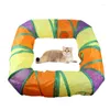 Cat Toys Cats Toy Tunnel Tube L-vormige Tunnels Inklapbaar kitten Speelt Tent Interactive Hideout House voor kleine huisdierenkonijnen