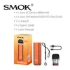 Smok Novo 2C Pod Kit 20W Vape Device Batterie intégrée de 800 mAh avec cartouche MTL maillée de 2 ml Novo2X 0,8 ohm 100% authentique