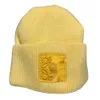 Loewees Beanie Designer Hoed Topkwaliteit Hoge Versie Gebreide Wollen Muts Herfst En Winter Trendy Merk Klein Leren Label Koude Hoed Outdoor Skimuts Warme Muts