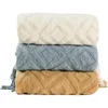 Blankets Home el Pure Cotton Bedding Office Sofa Knitted Cover Blanket With Tassel Tapestry For Bed Airplane Travel Decor Blankets 230414