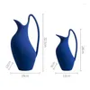 Figurine decorative Ornamenti creativi per vasi in ceramica blu