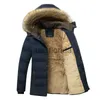 Homens de pele sintética de pele inverno novo quente grosso velo parkas homens à prova d'água com capuz gola de pele parka casaco masculino outono moda casual parkas masculino j231111