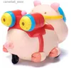 Electric/RC Animals 2.4G Kids Mini Spray Smart Toy Children Watch Remote Control Small Pig Toy Infrared Follow Spray Animals Electric Induction Toys Q231114