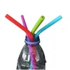 Drinking Straws Sile Sts 24 Styles Food Grade Fold Drinks Recycling Cocktail Candy Color St Party Supplies Straight Drop Delivery Home Dhxuc