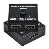 Switch hdmi bidirecional 2.0 divisor hdmi 1x 2/2x1 adaptador 2 em 1 saída 1 em 2 saída conversor para tv box hdmi 4k switcher