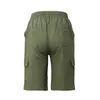 Men's Shorts Men's Shorts Green Cargo Shorts Summer Bermudas Male Flap Pockets Jogger Shorts Casual Working Army Tactical Bermudas 230414
