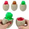 Squishy dinosaure coquetier Fidget jouet drôle dinosaure oeufs presser jouets soulagement du Stress décompression jouets anxiolytique