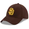 2024 Padreses- SD Lettre Casquettes De Baseball En Plein Air Os S Chapeus Hip Hop Hommes Haute Qualité Snapback Chapeaux