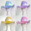 Berets Rithonestones Cowboy Hat Bride Cowgirl Bachelorette Party