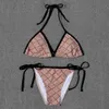 Designer-Bikini für Damen, zweiteiliger Bikini mit Buchstaben, Badeanzüge, Kristall-Sommer-Bademode, Strand-Luxus-Badeanzüge, Dreipunkt-Badeanzug, 10A
