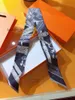 Twilly Tie Odyssey Women Man Designer 2023 Ties Fashion Mesdames With Pattern Letters Neckwear Silk Color Edition Original