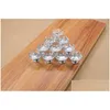 Handles Pulls Fashion K9 Crystal Glass Diamond Furniture Hardware Der Wardrobe Kitchen Cabinets Cupboard Door Pl Knobs Wholesale Z Dh2Vf