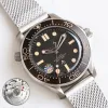 Designer watches 42mm brown dial titanium metal strap mechanical watch men's diving watch automatic movement watch