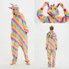 Pijama Yetişkinler Hayvan Unicorn Pijamaları Kigurumi Kurt Karikatür Onesie Çocuklar Sweetwear Homewear Nightie Wolf Panda Anime Battaniye Tahil 231114