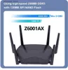 ルーターCioswi OpenWrt Sim 5GルーターWifi6 Repetidor Mesh 1750Mbps 5.8GHzワイヤレスWiFi MU-MIMO 4Gアンテナ128デバイスWi-Fi 802.11ac Q231114