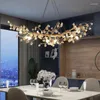 Chandeliers Modern Light Luxury Living Room Led Chandelier Crystal Lamp Villa Atmospheric High-end Round Dining Study Bedroom