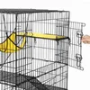 Cat Carriers Iron 4-tier Rolling Cage With Easy-to-clean Litter Box