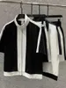 Men's Tracksuits P03237 Fashion Men's Sets 2023 Runway Luxury European Design Party Style Clothing