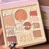 Makeup Tools Set Lace Vintage Angel Glitter Eyeshadow Palette With Mirror Up Kit Highlight Blush Set for Women 230413