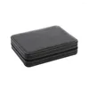 Caixas de relógio 1 pc saco de armazenamento 8 slots casos suporte portátil para loja em casa exibição de caixa preta