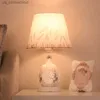 Bordslampor bordslampa enkelt modernt sovrum varm romantisk mode kreativ dekorativ sänglampa r231114