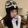 BeanieSkull Caps Y2k Männer Frauen Wolle Stricken Beanie Hut Winter Warme Straße Kpop Mode Hip Hop Motorhaube Hüte Ins Design harajuku Beanies 231113