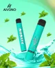 Original AIVONO AIM MINI BOXX Disposable Vape 600 Puffs Bar Vape Pen ECigarette Device With 400mAh Battery 2ml 1.2ohm Mesh coil Pods Ecigs