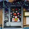 Wall Stickers Christmas Window Stickers Merry Christmas Decorations For Home Christmas Wall Sticker Kids Wall Decals Happy Year 2024 231113