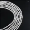 Loose Gemstones Wholesaler Grade 7-8mm Potato Near Round Shape Freshwater Pearl Strands For Sale