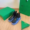 2024 Yeni Lastik Chelsea Sıradan Ayakkabı Platformu Ayak bileği Boot Kadın Erkekler Düşük Kadın Kısa Botlar Yağmur Deri Siyah Lüks Tasarımcı Kauçuk Yeşil Açık Seyahat Mans Girl