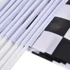 MOTORCYCLE CHOCKERED FLAG RACING SIGNAL Flags Banners Polyester Race Pennant and Banners