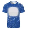 Camicie di sublimazione di 10 colori per uomini donne forniture per feste trasferimento di calore magliette fai-da-te in bianco magliette all'ingrosso