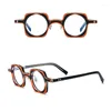 Montature per occhiali da sole Belight Optical Combo Color Design Colorato Forma quadrata Acetato Donna Vintage Montatura per occhiali retrò Lenti graduate