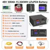 LifePo4 48V 300AH 200AH 100AH Солнечная батарея 51,2 В 15 кВт лития батарея 16S 200A BMS RS485 BAN BUS для автобуса для инвертора EU EU