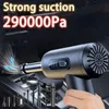 Sopare Tillbehör 290000PA CAR DACUUM Cleaner Wireless Handheld Pump Cordless Robot For Home Appliance Strong Suction 231113