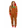 Rompers unisex Family Adult Pepparkakor mysiga jumpsuit jul barn småbarn söt pepparkakor cookie kostym 231113