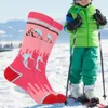 Sports Socks 1 Pair Thermal Socks High Elastic Fine Workmanship Keep Warm Soft Thick Kids Boot Ski Socks Ski Socks for Outdoor 231113