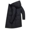 Herr ner parkas medelstora stil herrrockar original högkvalitativ vit anka ner herrar down coat foux ung man manlig vinterrock puffer jackor 231113